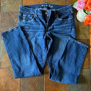 AE stretch skinny jeans — Size 12